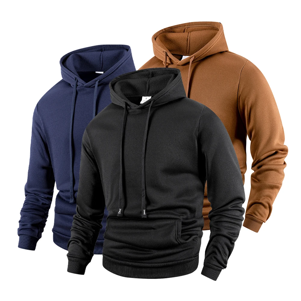 Men Woman Sweatshirts Long Sleeve Autumn Spring Casual Hoodies Streetwear Hoody Loose Solid Versatile Pullover Tops