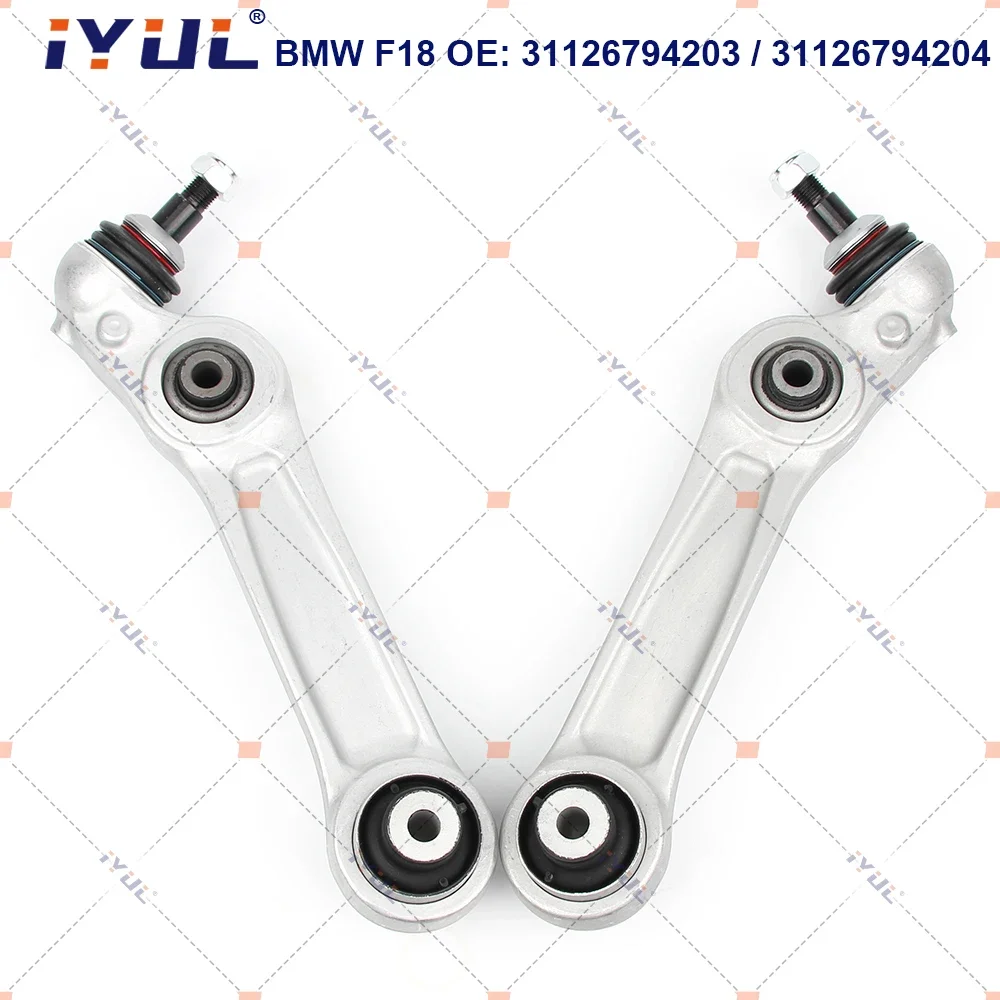 

a A Pair Right & Left Front Lower Suspension Control For BMW 5/6 Series F10 F18 F07 F11 F12 F13 OE:31126794203 31126794204