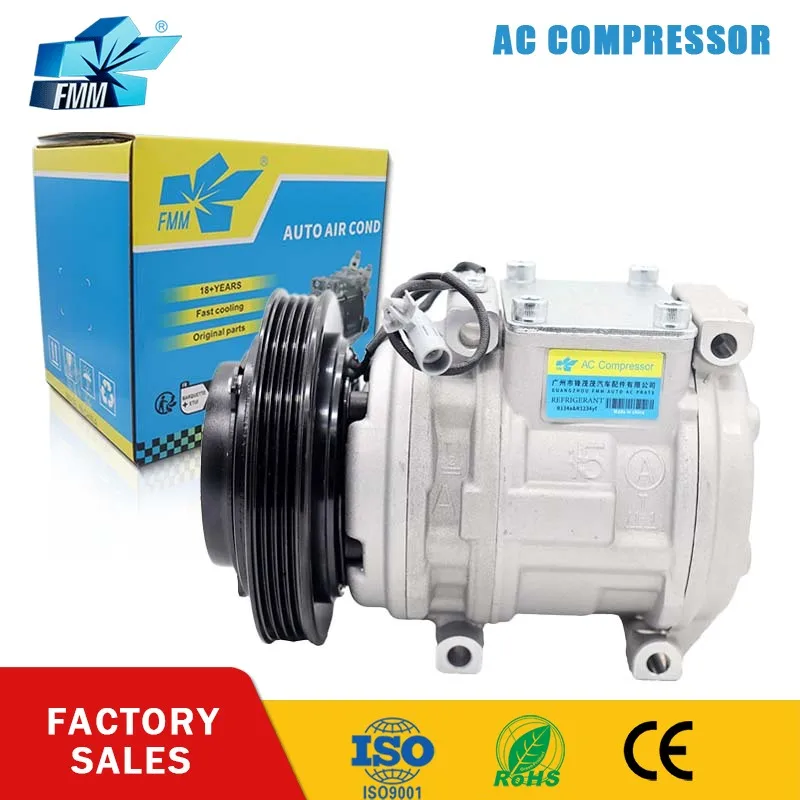 

FMM 10PA15C A/C AC Compressor for Honda Acura 38800P2T0131 38800PR4A02 38810P9KE01