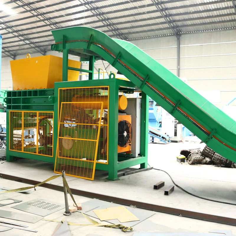 الخردة المعدنية التجارية الألومنيوم محرك كسارة الحجر كسارة خط التجميع، حصاة، خام، الخرسانة #2