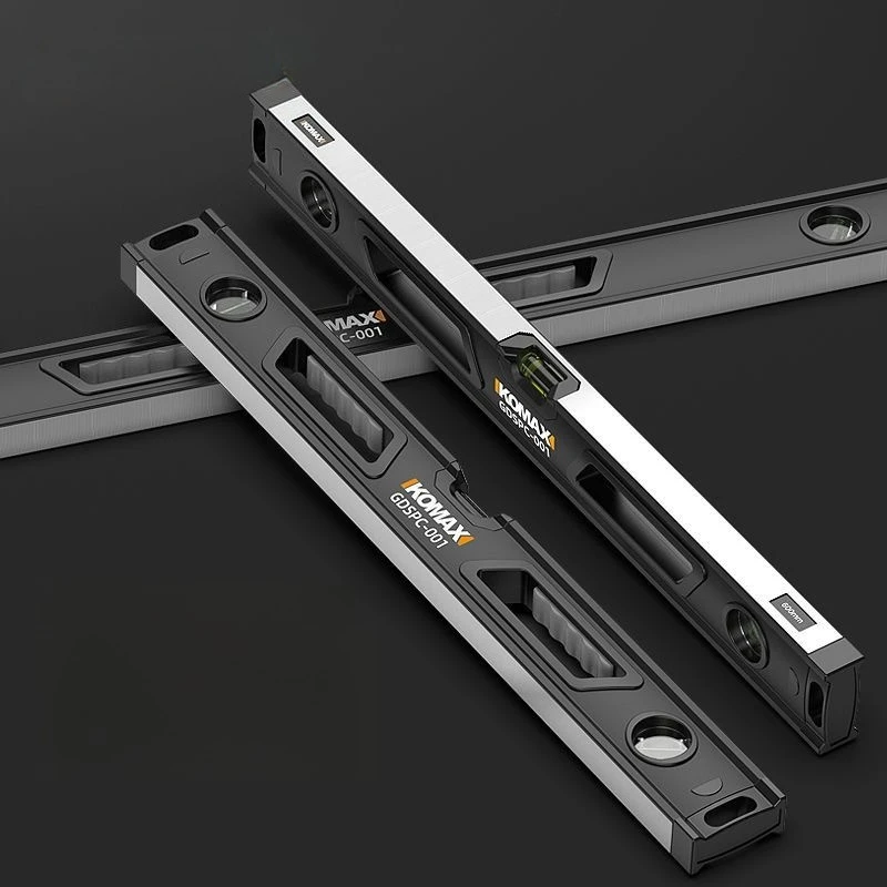 High Precision Bubble Level Ruler Strong Magnetic Woodworking Level Ruler Multi Functional Leveling Tool Rulers Measuring Device