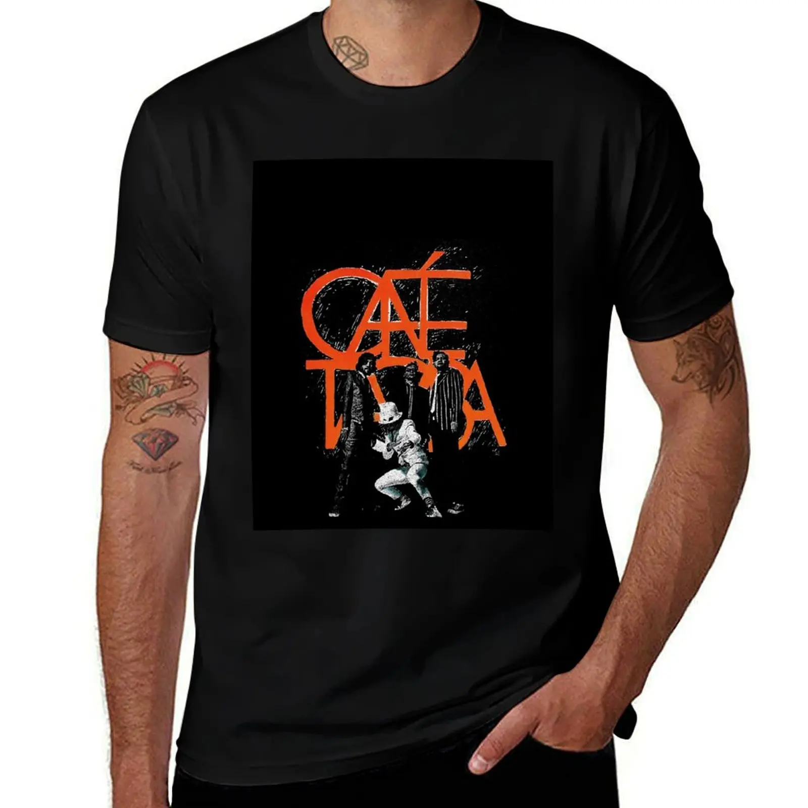 

Copia de Cafe Tacvba Mexican T-Shirt graphic shirts kawaii clothes plain boys animal print heavy weight t shirts for men