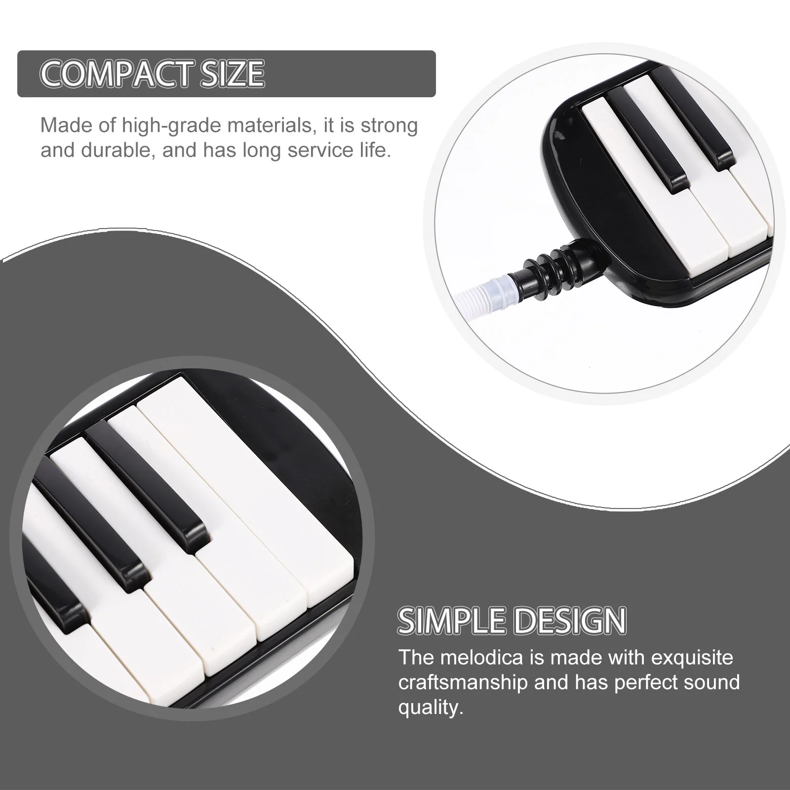 Harmonica 32 Keys Melodica for Kids Instrument Musical Enlightenment Toy Children Beginners Learning Keyboard