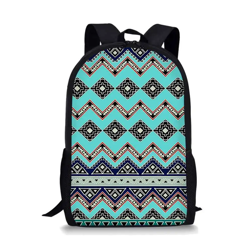 Retro ethnischen Stammes-Stil Rucksack Teenager täglich lässig Rucksack Jungen Mädchen Kinder Buch Tasche Schüler Schult asche Reise Rucksäcke