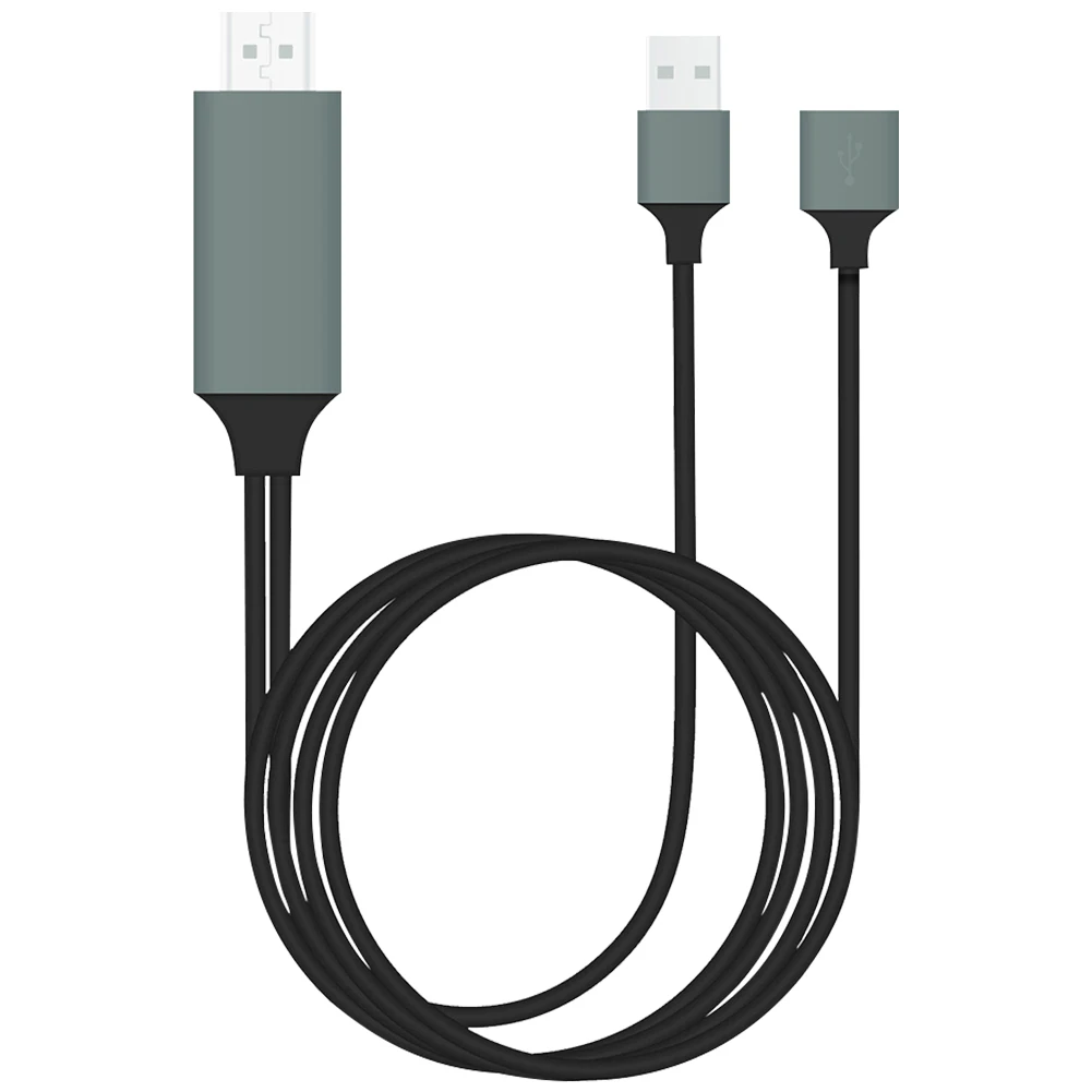 Adapter kabla zgodny z HDMI na Displayport 4K 30 Hz Kompatybilny z HDMI na kabel DP męski na żeński 1080P