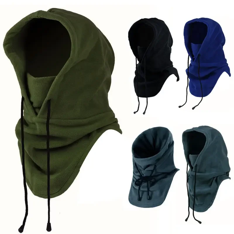 Mask Full Face Mask Fleece Cap Balaclava Neck Warmer Hood Winter Sports Ski Men Women Tactical Mask Men Mask  Sun Warm Headgear