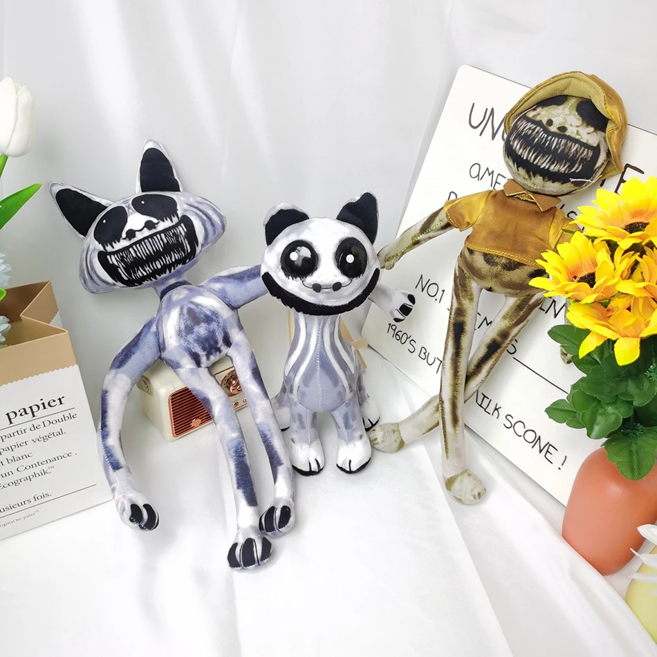 New Zoonomaly Plush Toys Horror Cat Plushies Doll Monster Stuffed Toy Anime Figure Ornaments Toy Panda Pillow Kids Birthday Gift