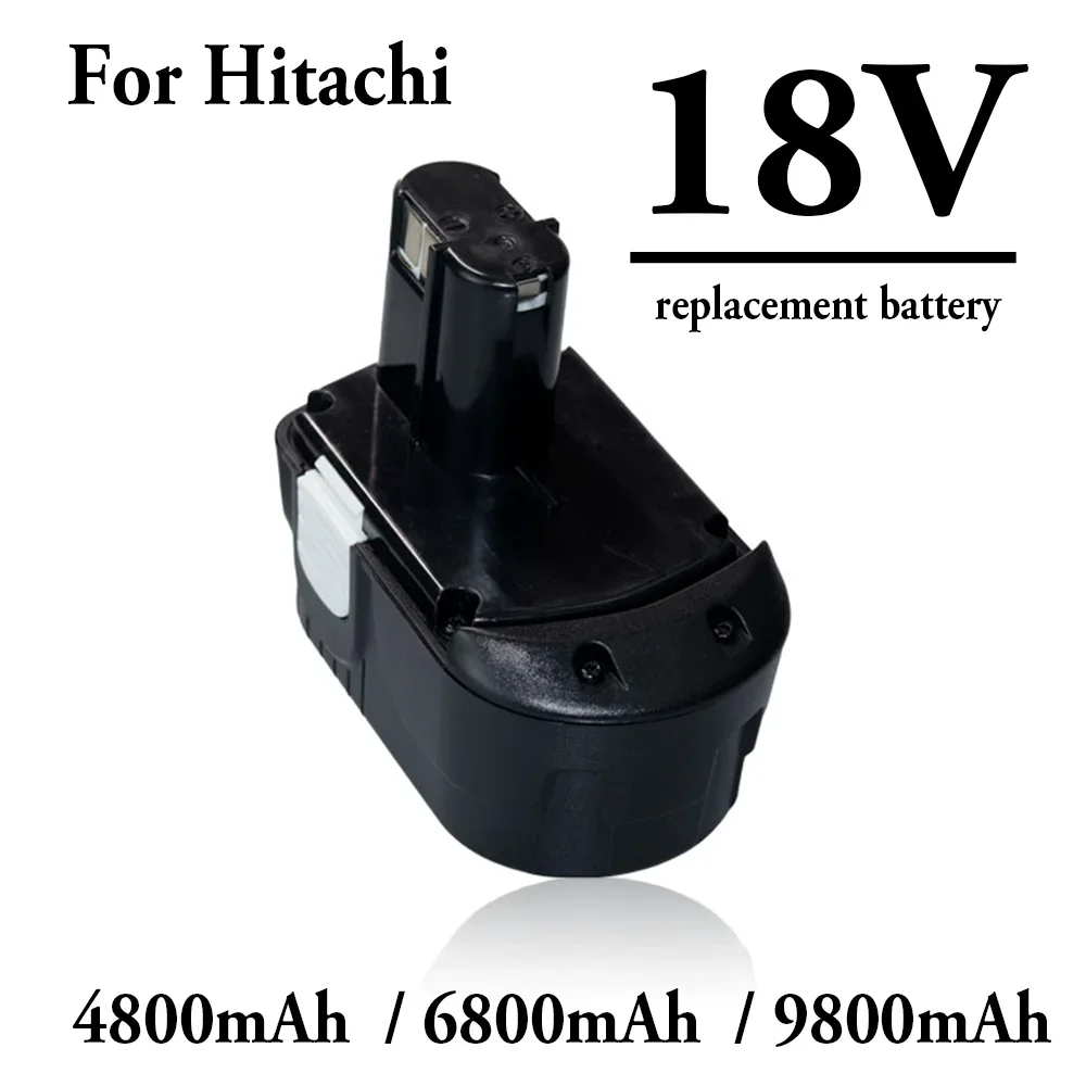 

18V 4800mAh/6800mAH/9800mAH battery exchange For Hitachi EB1812S EB1814SL EB1820 EB1826HL EB1830 DS18DL accumulator