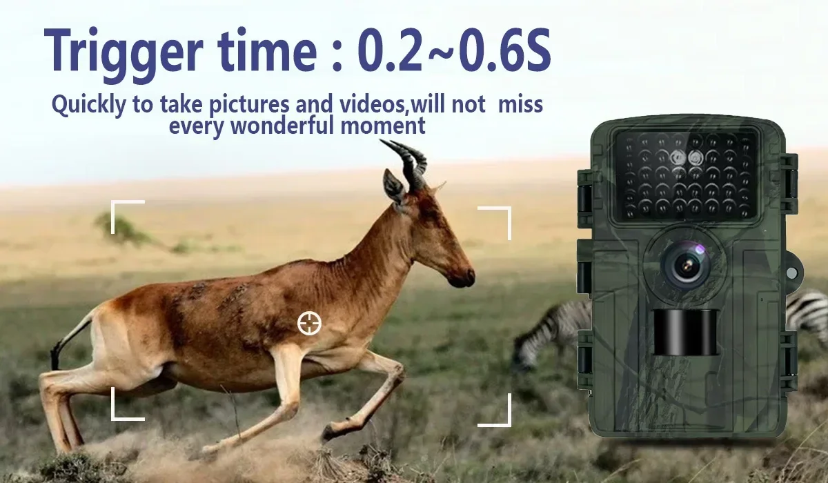 Dispositivo di visione notturna per telecamera da caccia portatile Telecamera anti-chassione a infrarossi da 32 M per telecamera di localizzazione da caccia selvaggia