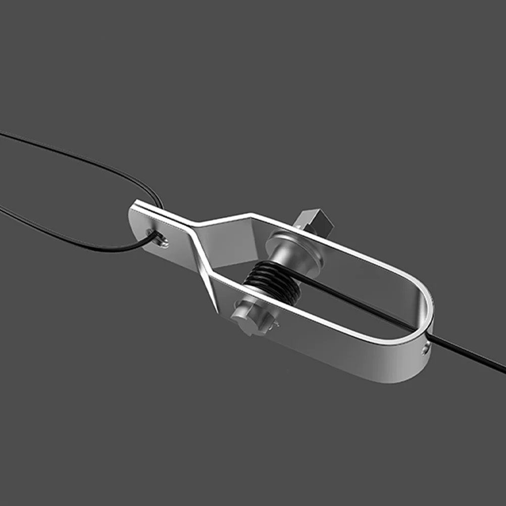 Tensor de Cable pequeño para el hogar, tensor de Cable de Metal resistente, 6 piezas