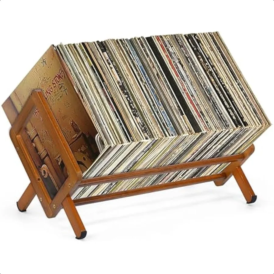 竹デスクトップ本棚レトロデスク本棚オーガナイザー卓上本棚大型マガジンホルダーラックホームオフィス用 Tiltin
