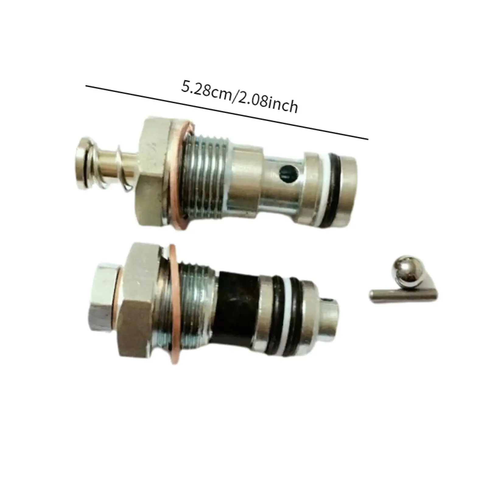 Hydraulic Pallet Truck Parts Valve Spool Oil Pump Repair Kit Metal Manual Forklift Spare for Routine Maintenance