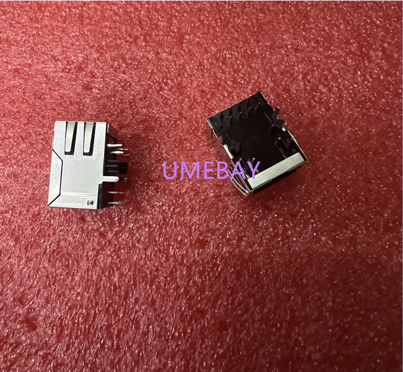 50 pieces, integrated circuits, LED yellow green light RJ45 network socket network port connection level