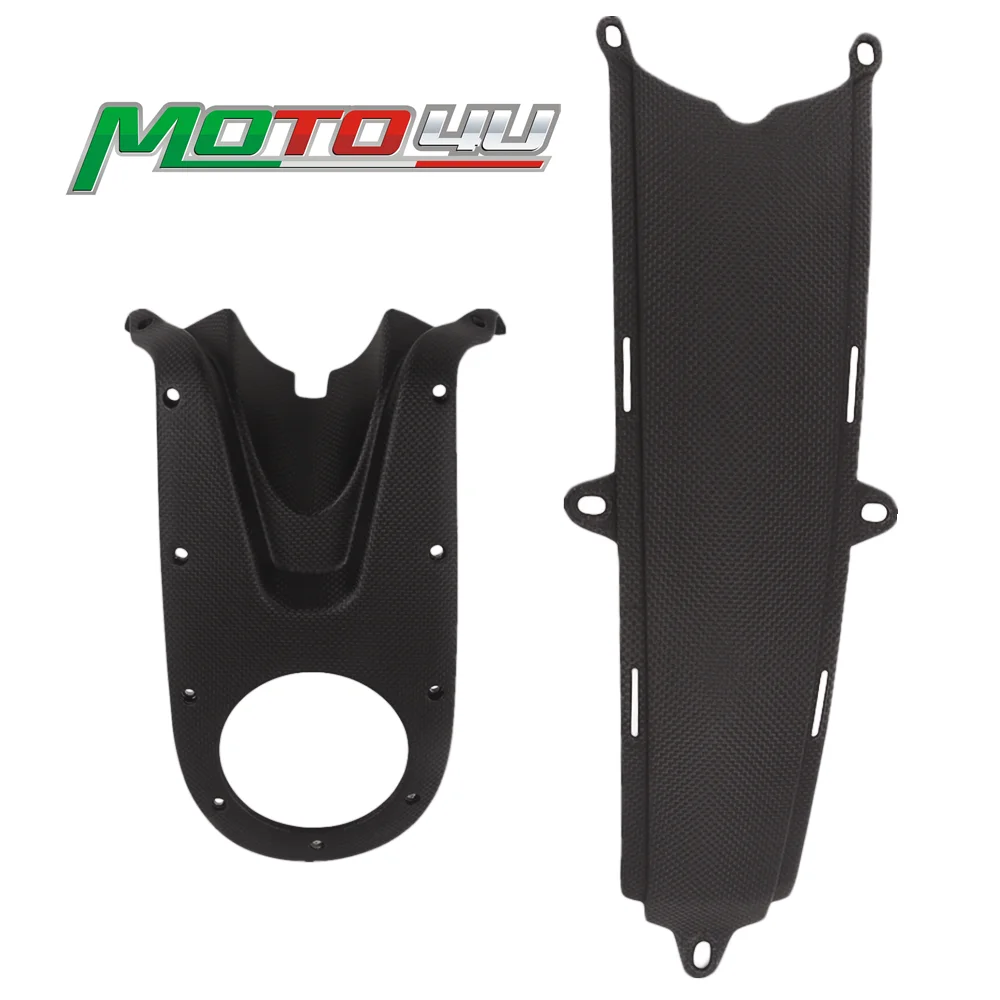 For Ducati Monster 696 795 796 1100 M1100 100% Matte Carbon Fiber Tank Ignition Cover & Center Fairing Motorcycle Refitting