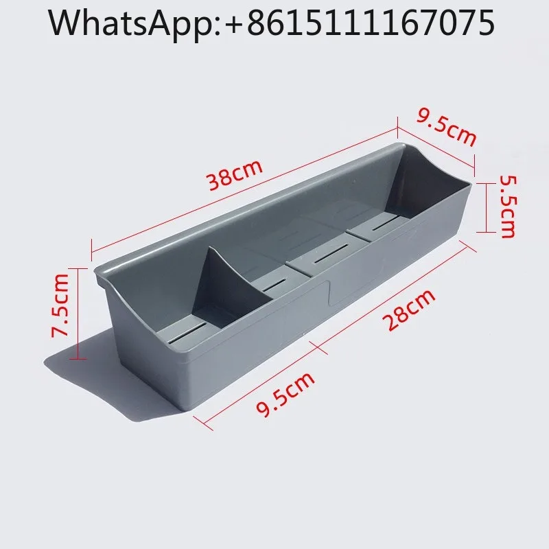 Drainage Cutlery Drawer Organizer, Built-in Chopstick Box, Knife Spoon Storage Tray & Cup Holder for Kitchen Pull Out Basket