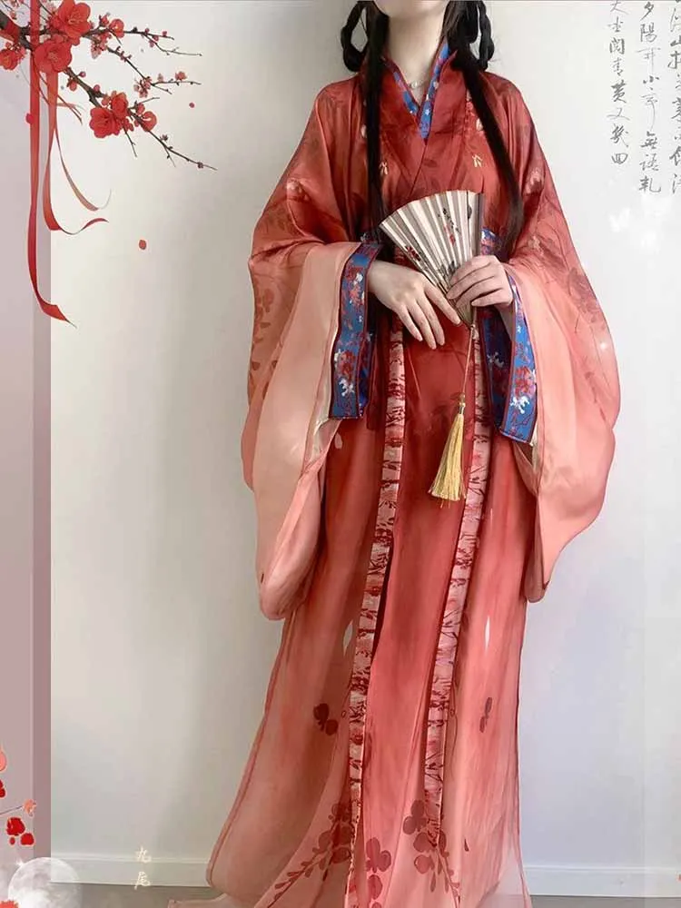 

Women Cosplay Costume Vintage Ancient Purple&Red Hanfu Suits Fairy Cosplay Costume Party Outfit Hanfu Dress Chinese Hanfu Dress