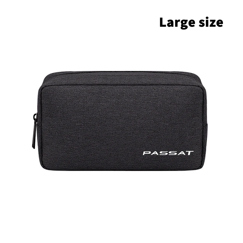 Storage Bag Mobile Hard Drive U Disk Charger Protable Storage Box For PASSAT B5 B6 B7 B8 Variant 2021 2020 2019 2018 - 1997