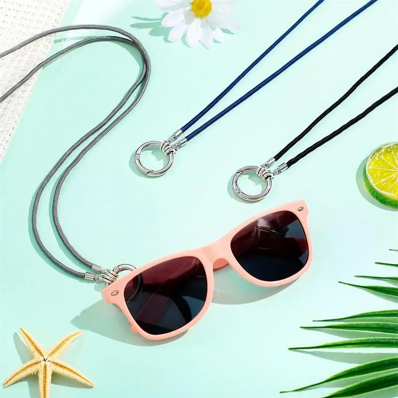 (G)Eyeglasses Rope Neck Portable Cord String Hanging Unisex Sunglasses Glasses Holder Retainer