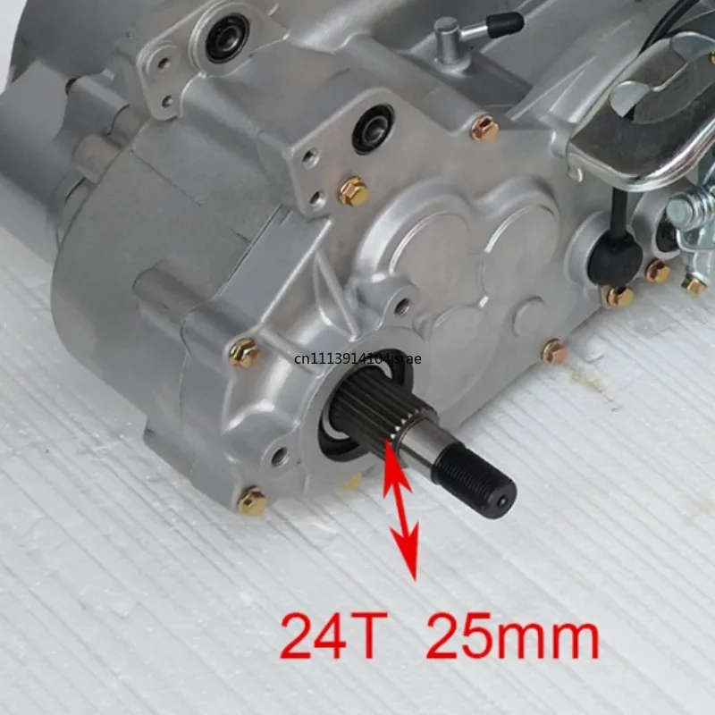 GY6 150cc CVT Engine Assembly With Reverse Gear, Replacement Power Unit for ATV Off‑Road Go Kart Farm Utility Vehicle