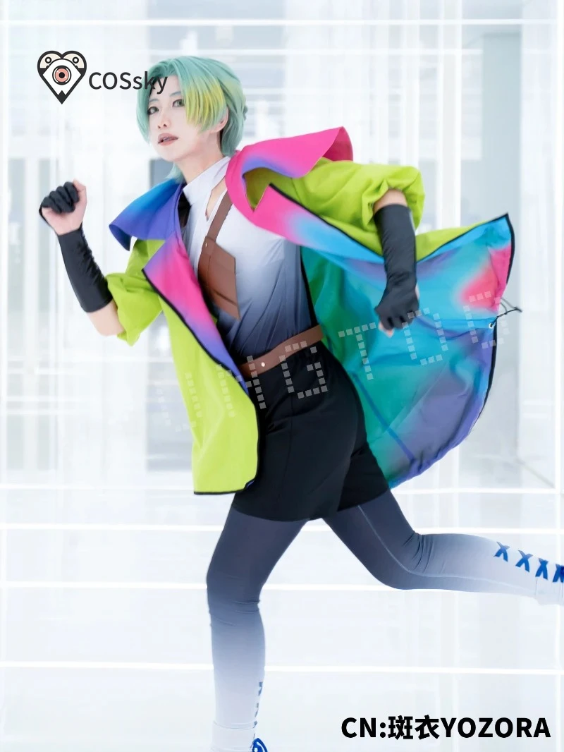 

GNOSIA Yuri Cosplay Costume Men women new fashionable jackets vests shorts socks props Halloween carnival Yuri uniforms