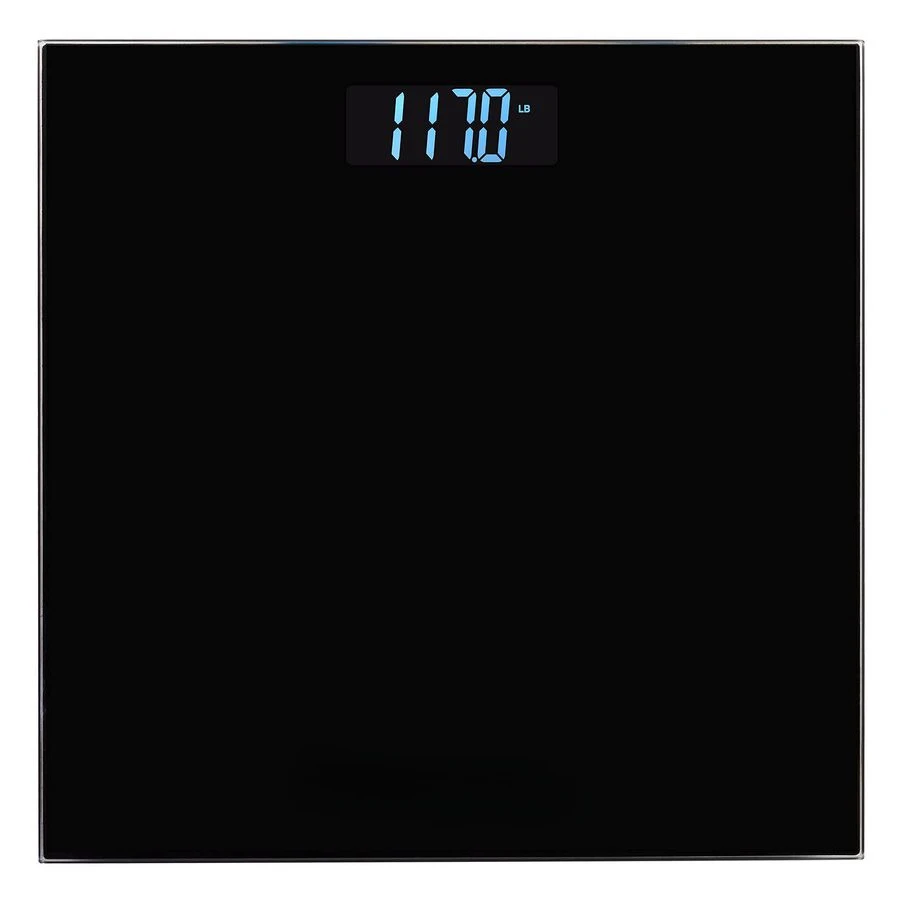 

Scales Big Numbers and Clear Loud Voice Announcement of Weight Black