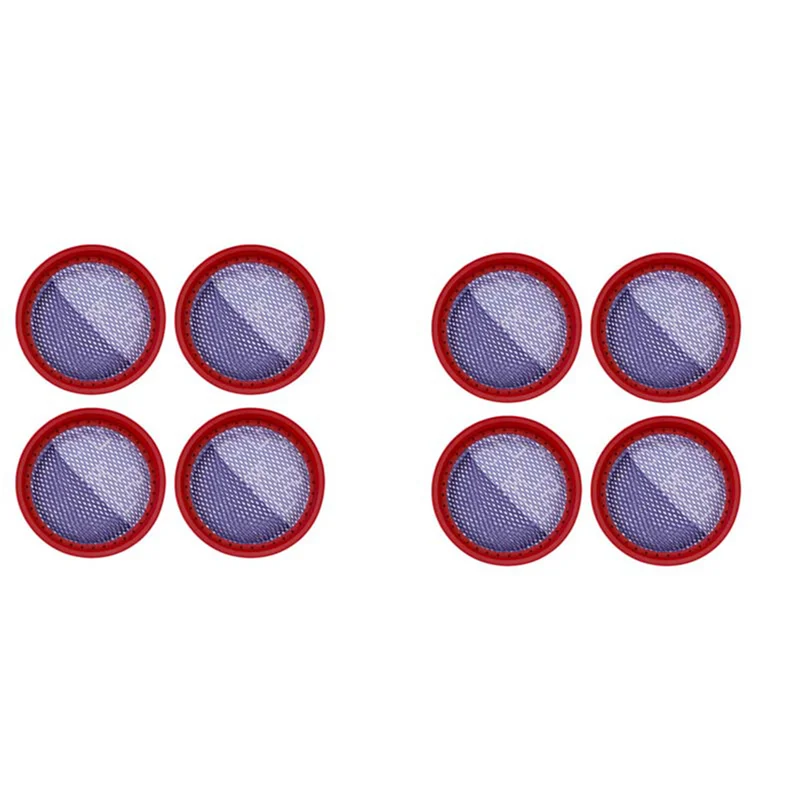 

B07B-8Pcs For Dibea D18 D008pro Vacuum Cleaner Replacement Washable Filter Parte Filter Replacement Parts