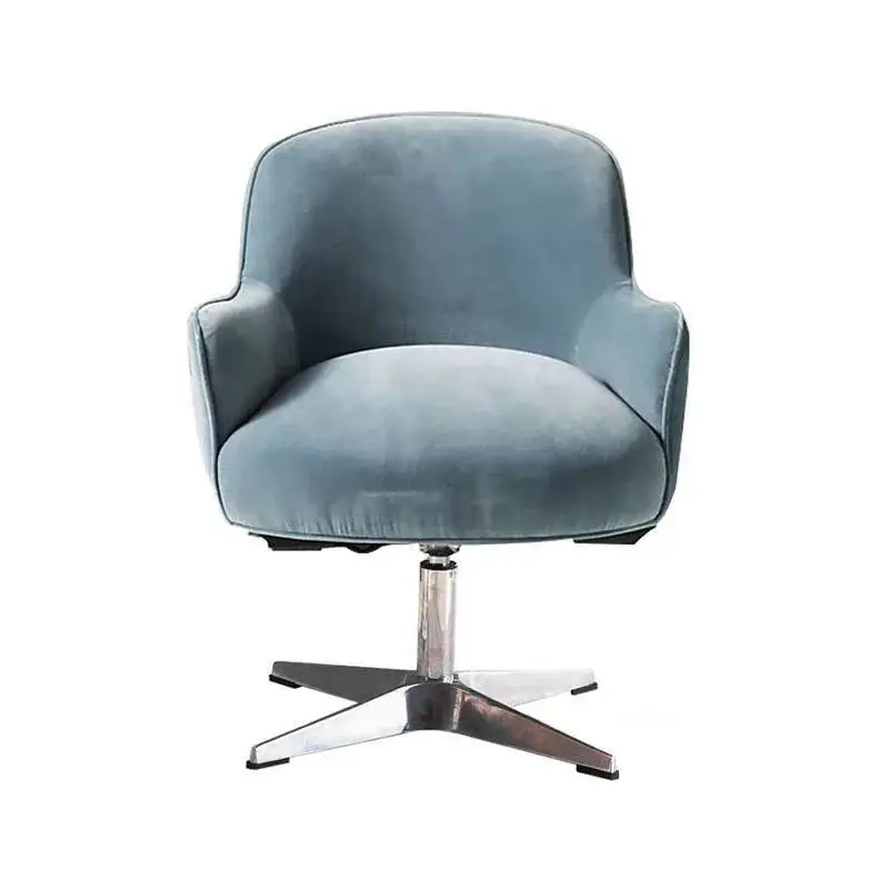 Nordic Chair Sponge Cushion Armchair Flannel Office Furniture Home Backrest Computer Office Modern Chairs Lift Swivel Game Chair