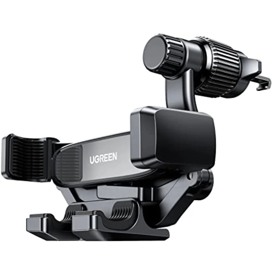 Car Phone Holder Vent Phone Mount Never Blocking Air Vent Clip Cellphone Holder Compatible with iPhone 17 16 15 14 13 12