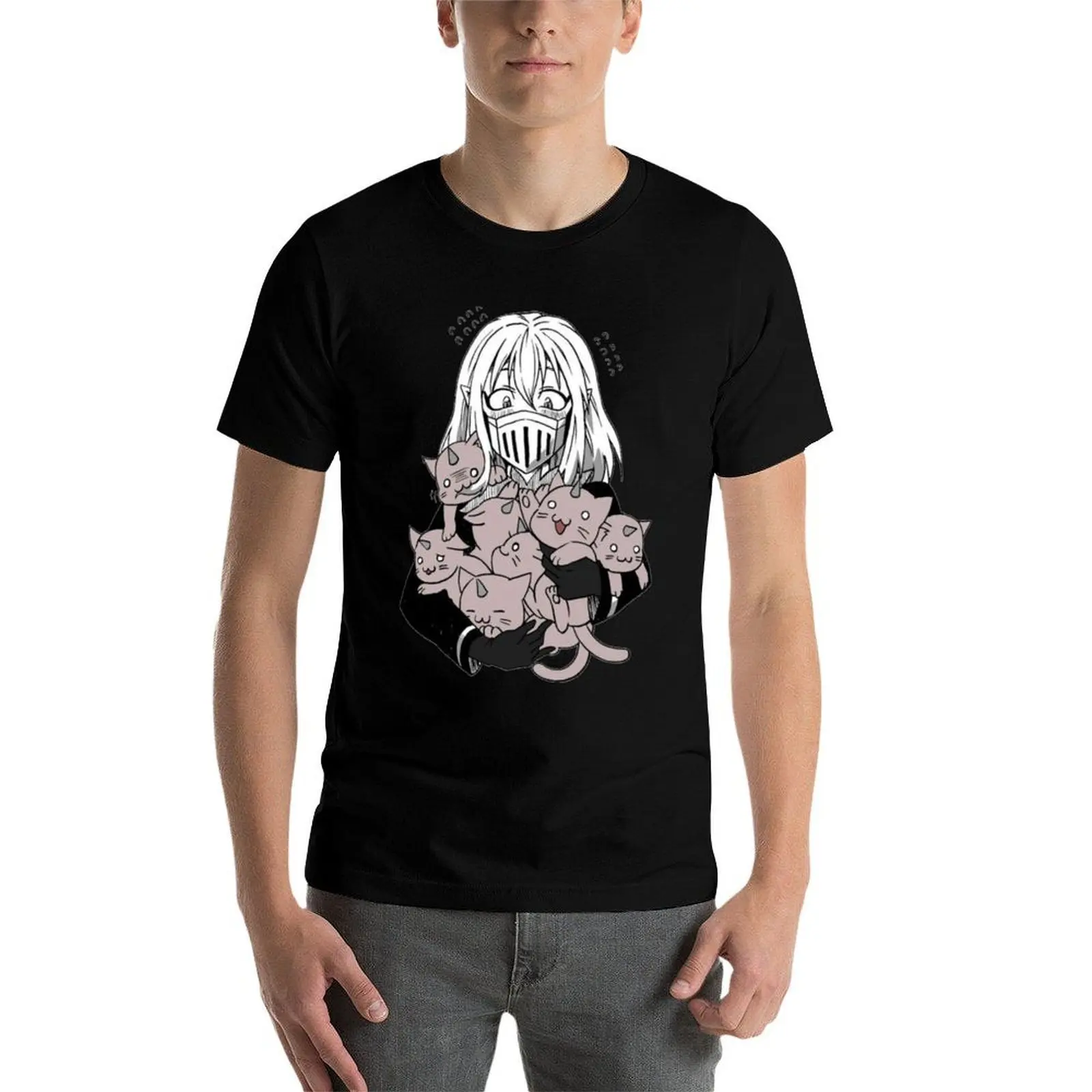 

Baram and Devi-Neko (Welcome to Demon School Iruma-kun) T-Shirt man t shirt summer man t shirt heavy cotton T-Shirt