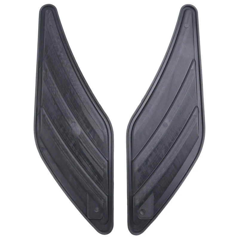 AB56-2Pcs ABT الجانب القرش الخياشيم ملصق الشارات ل- A5 S5 A4 B8 B6 A6 A3 R8 TT - ABT الحاجز ملصق #4