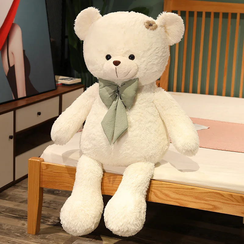 60/80/100cm Cute Plush Toy Soft Stuffed Animals Bear Doll Sofa Pillow Birthday Girlfriend Valentine's Day Gift Home Decor