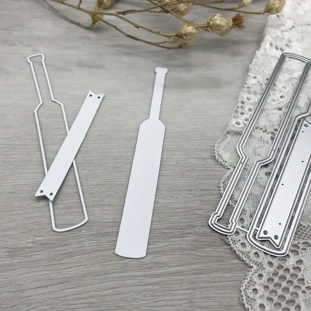 

1pcs metal cutting dies cut die mold Bottle decoration Scrapbook paper craft blade punch stencils dies