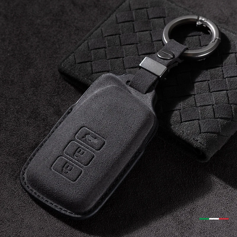 Car Key Case Leather Alcantara for Lexus NX ES UX US RC LX GX IS RX 200 250h 350h LS 450h 260h 300h UX200 Shell Car Accessories