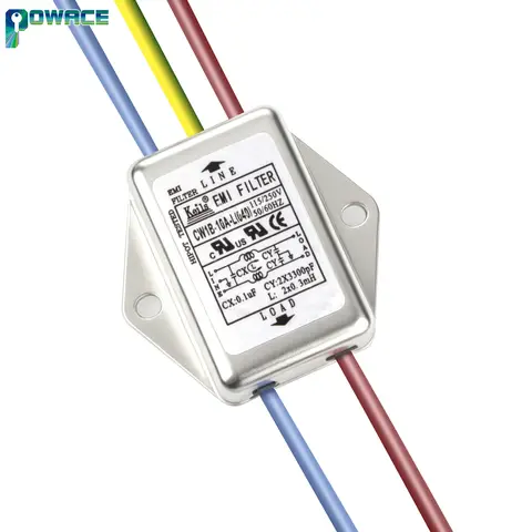 EMI Filter 110V / 220V With Line Anti-interference 10A AC CW1B-10A-L (040)