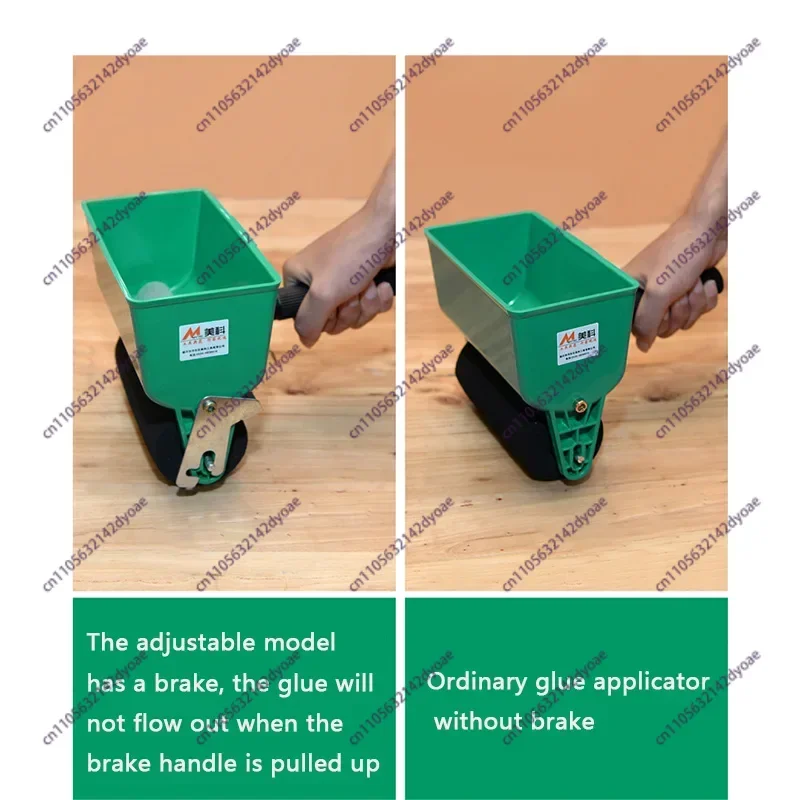 180mL/320mL Paint Buckets Portable Handheld Glue Applicator Roller Manual Gluer for Woodworking Painting Tool