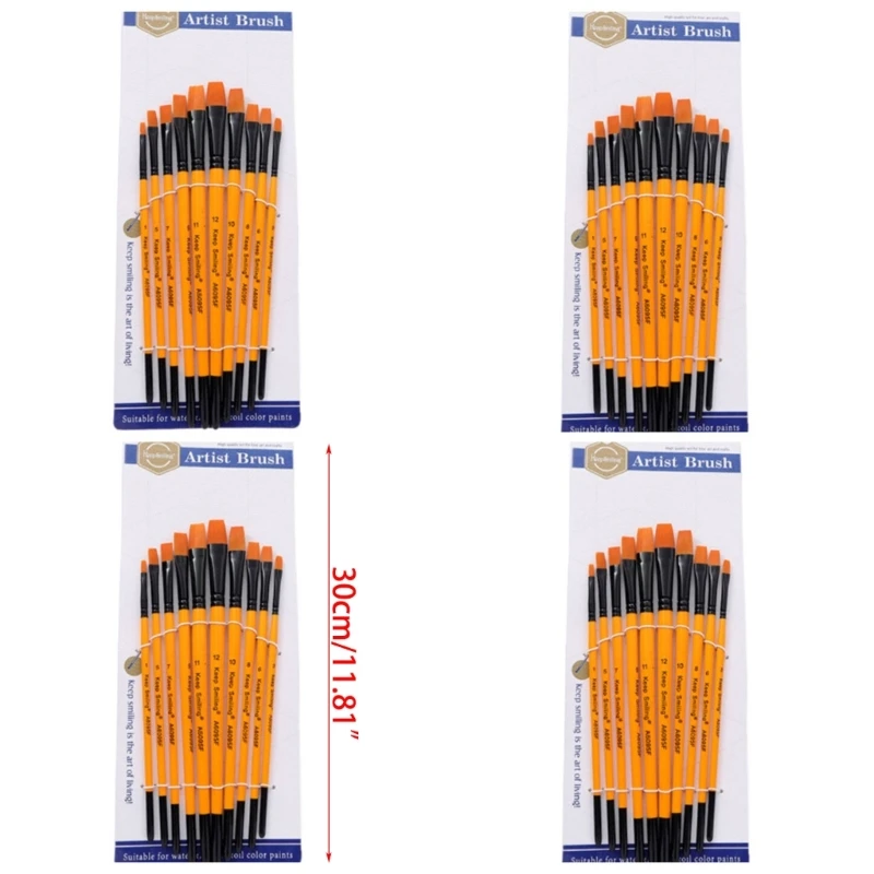 Paint Brushes Set,Paint Brush for Acrylic Painting,Oil Watercolor Acrylic Paint Brush,Artist Paintbrushes for Rock Face