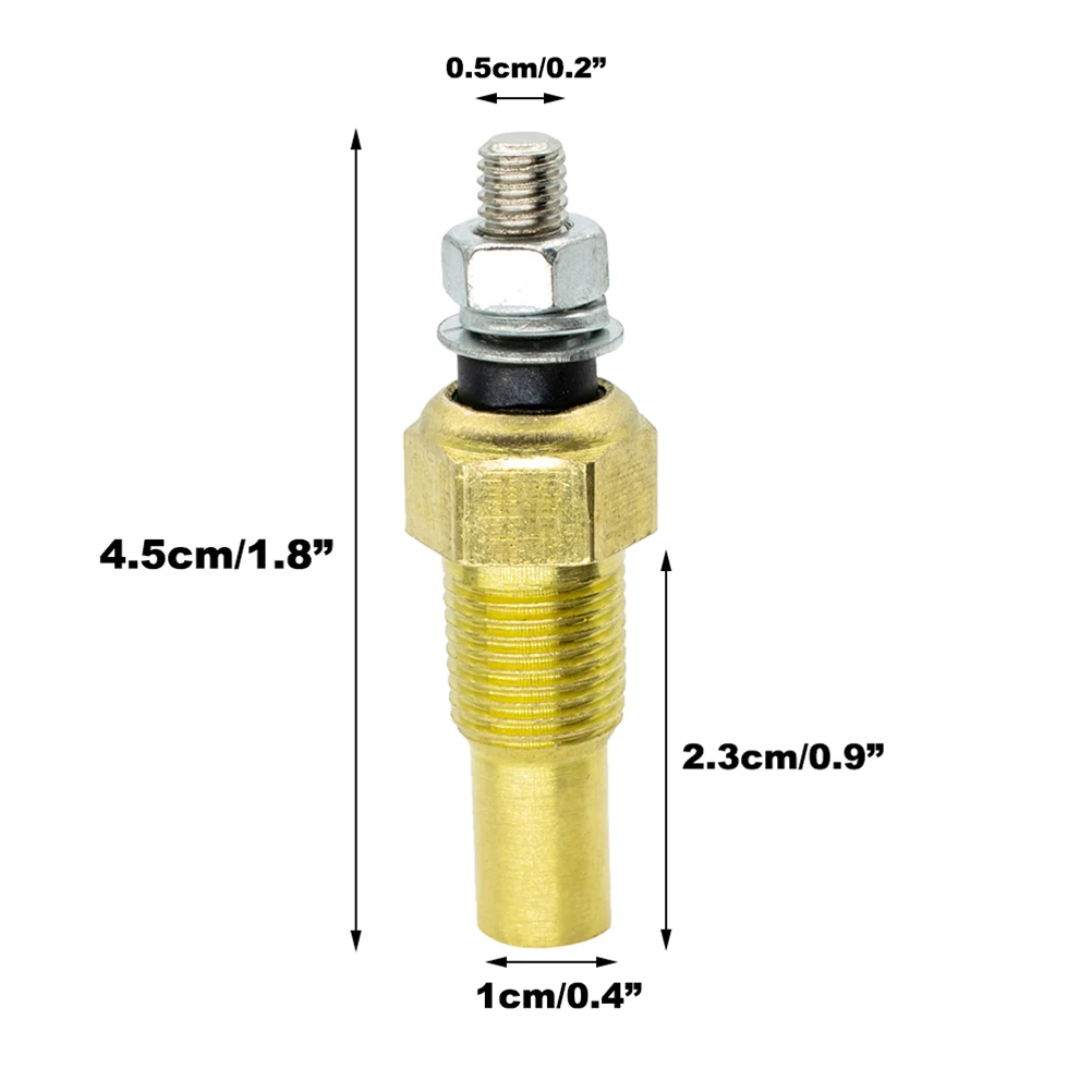 Universal Car Truck Water Oil Temperature Sensor Temp 1/8 NPT Digital Replacement Unit Meter For Water Temp Gauge