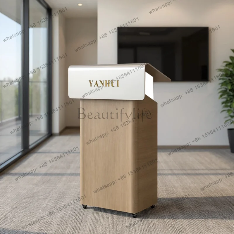 LJY Simple And Modern Front Receptionist Front Desk Welcome Consultation Light Luxury Reception Desk Reception Desks Workstation