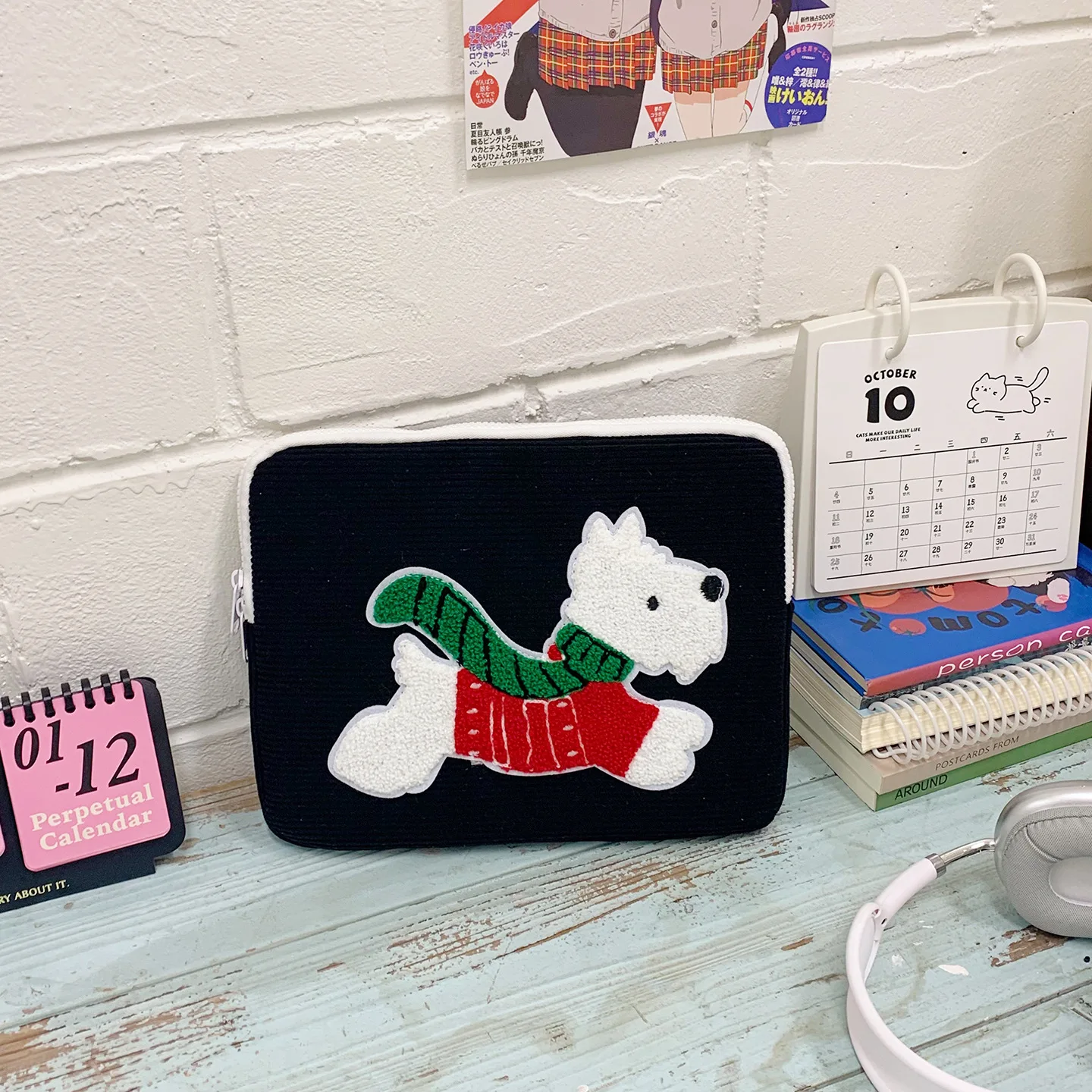 Cute Cartoon 9.7- 11 Inch Tablet Sleeve Case for iPad 11,Samsaung Galaxy Tab 11 13.3 14 15 15.6 16 Inch Protective Laptop Bag