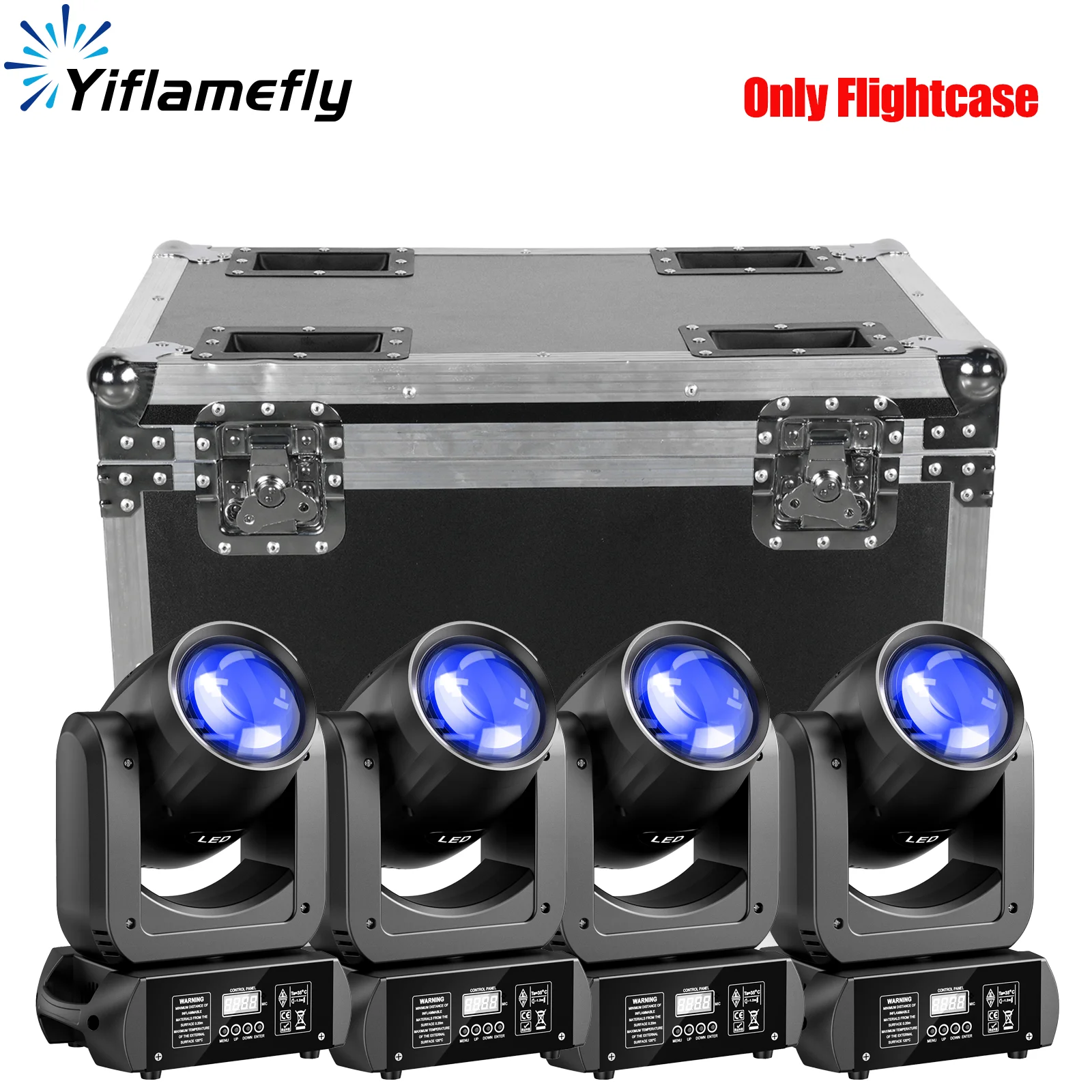 

Yiflamefly Airlinecase With Wheel&Handle Heavy-duty Case Gator Customized Flightcase For 4Pcs 150W Beam Moving Head Light