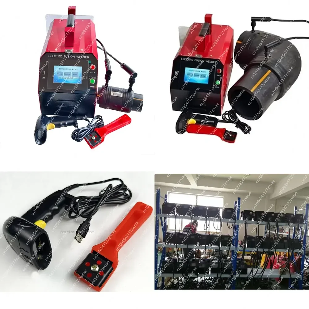 400mm  Electrofusion Welding Machine Thermofusion Machine for GAS Pipe Fitting Welding with Barcode Reader