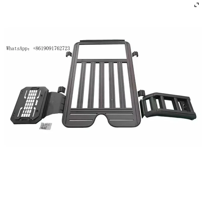 

4X4 Car Roof Racks Auto Exterior Accessories Roof Rack and Ladder for Prado LC250 2024 2025 Lage Rackcustom