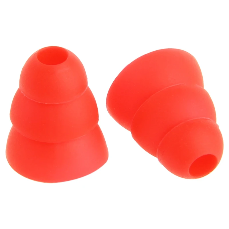 3 pares tampões ouvido silicone com redução ruído, tampões ouvido antirruído para proteger os ouvidos, isolar o