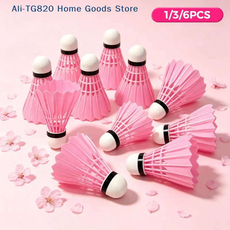 Aliexpress [TG820]Pink Badminton Shuttlecocks Stable Flight High Elasticity Perfect For Indoor Outdoor Sports Training And Casual Games - Aliexpress Deal