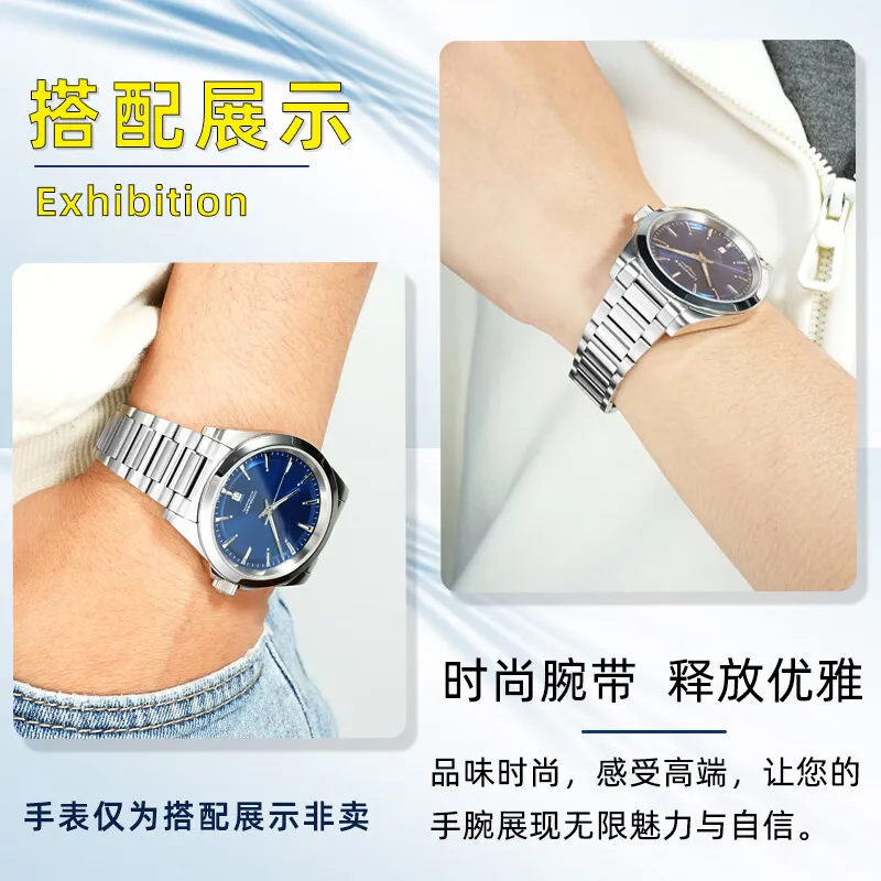 L3.830 Tali Baja Tahan Karat Solid Kualitas Tinggi untuk Longines Baru Kangkas L3.830.4 Gelang Logam 21Mm Gelang Jam Baja Tahan Karat