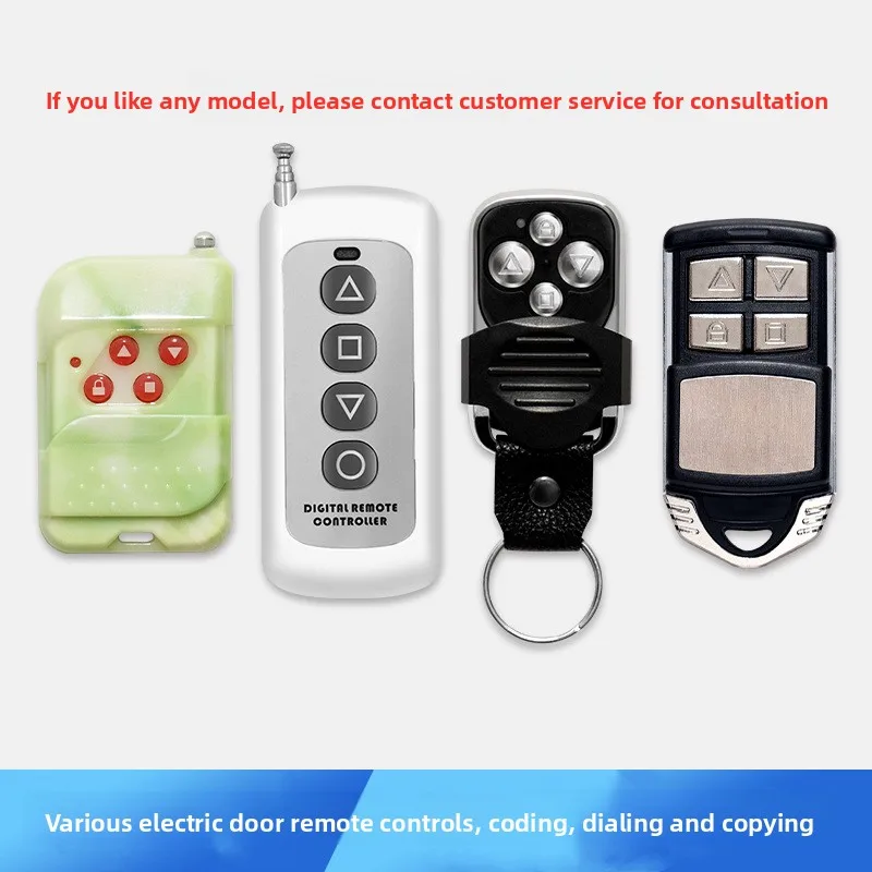 315/433 MHz Clone Remote Control - Universal for Electric Rolling Door, Garage Door & Sliding Gate