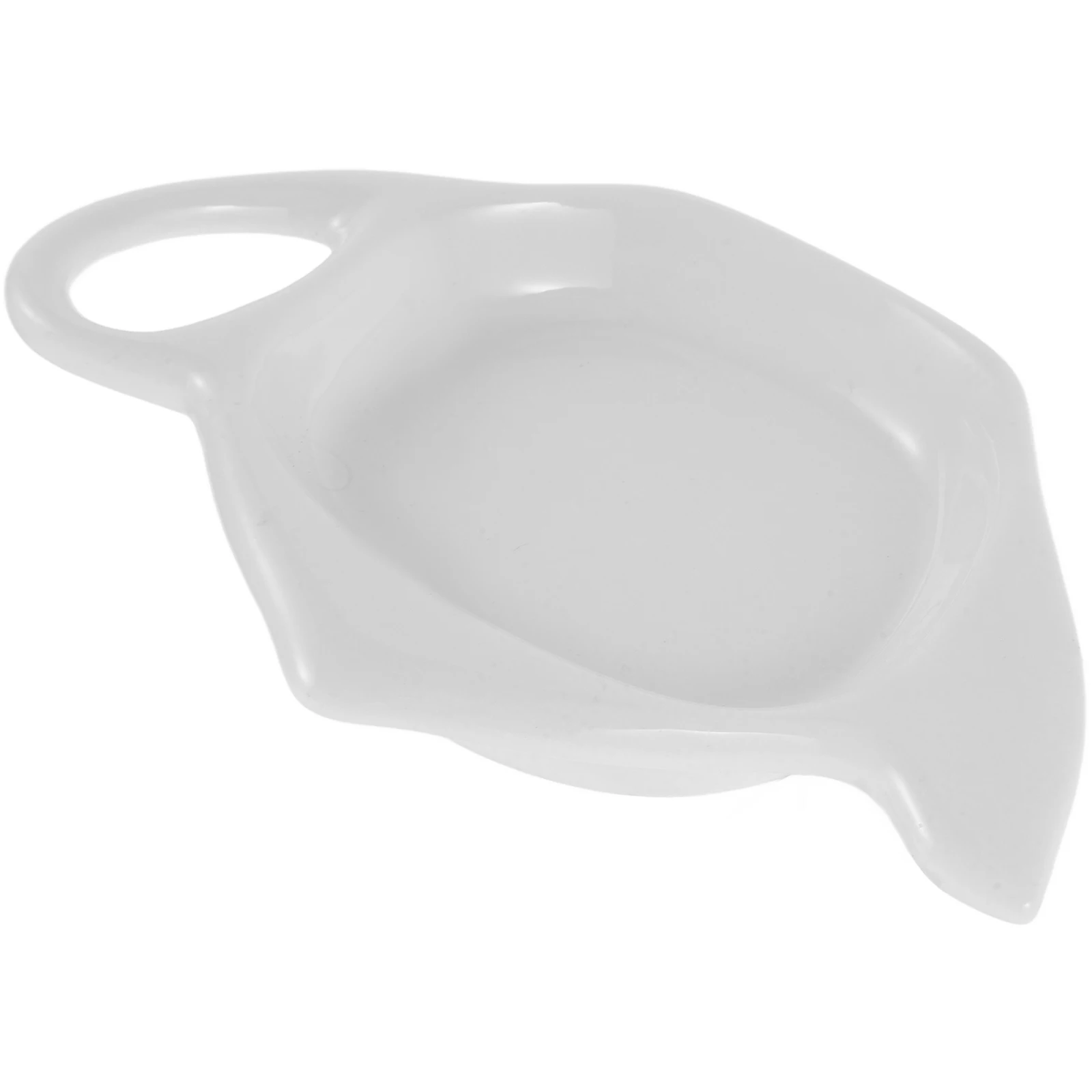 

Ceramic Tea Bag Tray Teapot Molded Spill Proof Tea Bag Holder Organizer and Coaster Coffee Accessories Dipping Sauce Plate