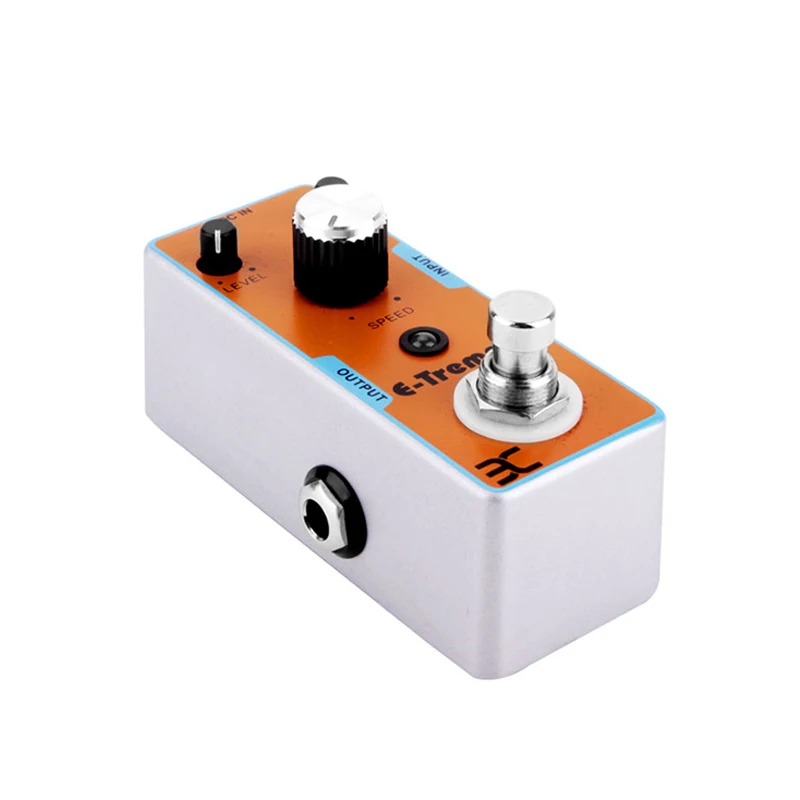 ENO TC43 E-Tremolo chitarra elettrica effetto pedale modulazione pedale Multi effetti con custodia in metallo accessori per chitarra