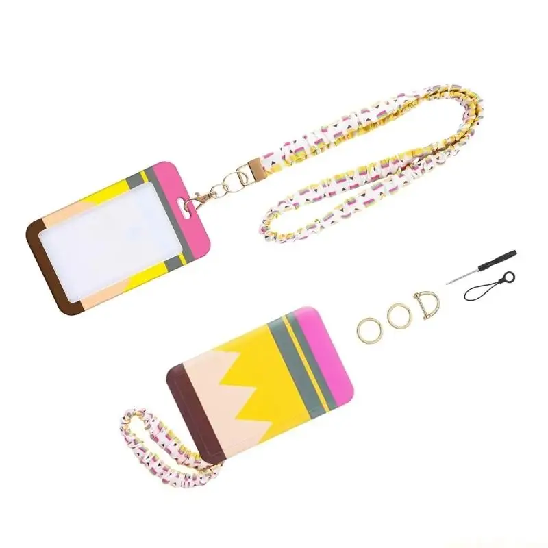 Lanyard Badge Holders with Tool-Free Card Access and Connectors