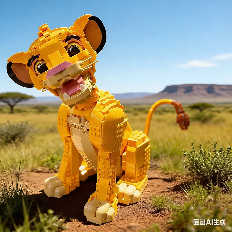 

1445Pcs FIT 43247 Lion King Building Block Model Bricks Animal Figures Toys For Kids Adults Birthday Christmas Gifts